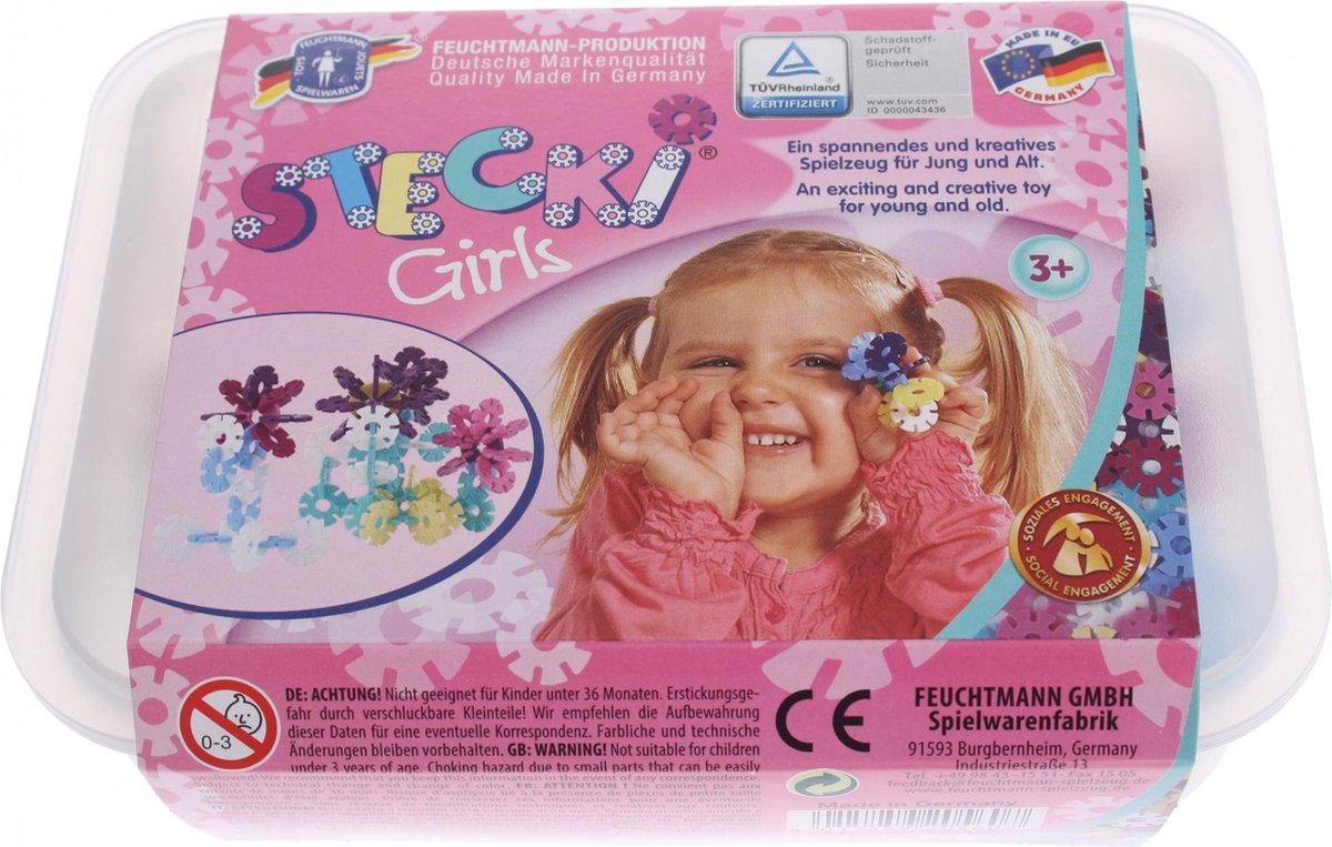 Stecki Constructiespeelgoed Girls One For Two - Box Midi