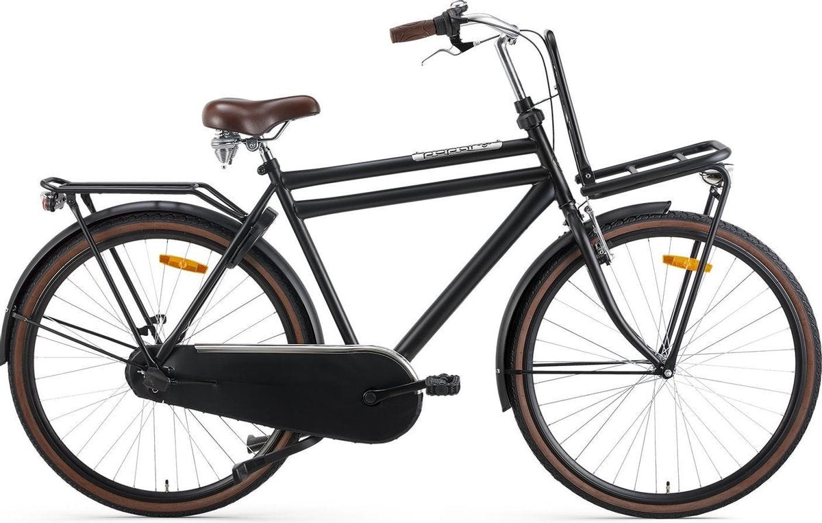Popal Daily Dutch Basic Herenfiets - Transportfiets - 57 cm - Zwart