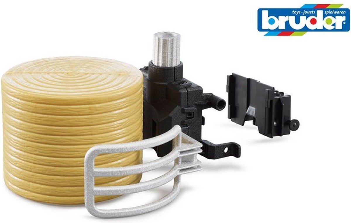 Accessoiresset baalgrijper met 1 ronde baal Bruder 02332