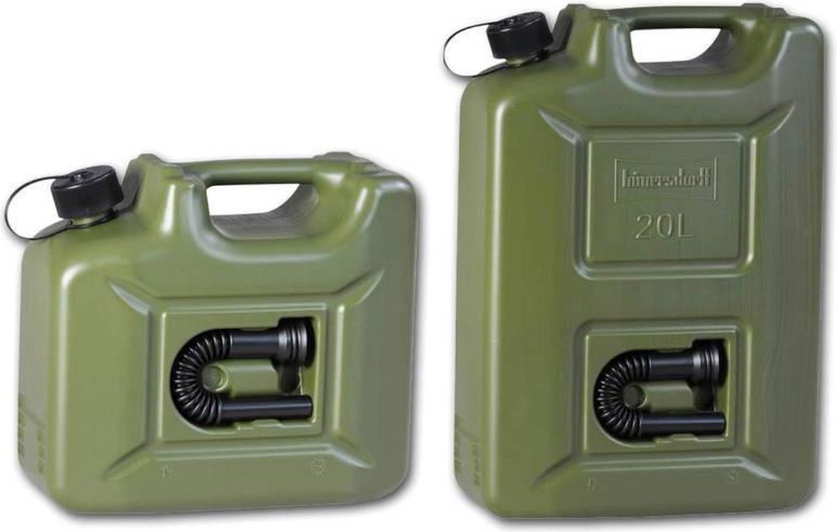 Hünersdorff 801000 Profi Jerrycan voor benzine (l x b x h) 310 x 165 x 350 mm 10 l