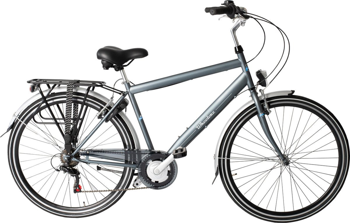 Wheelerz herenfiets 49cm grijs rijklaar