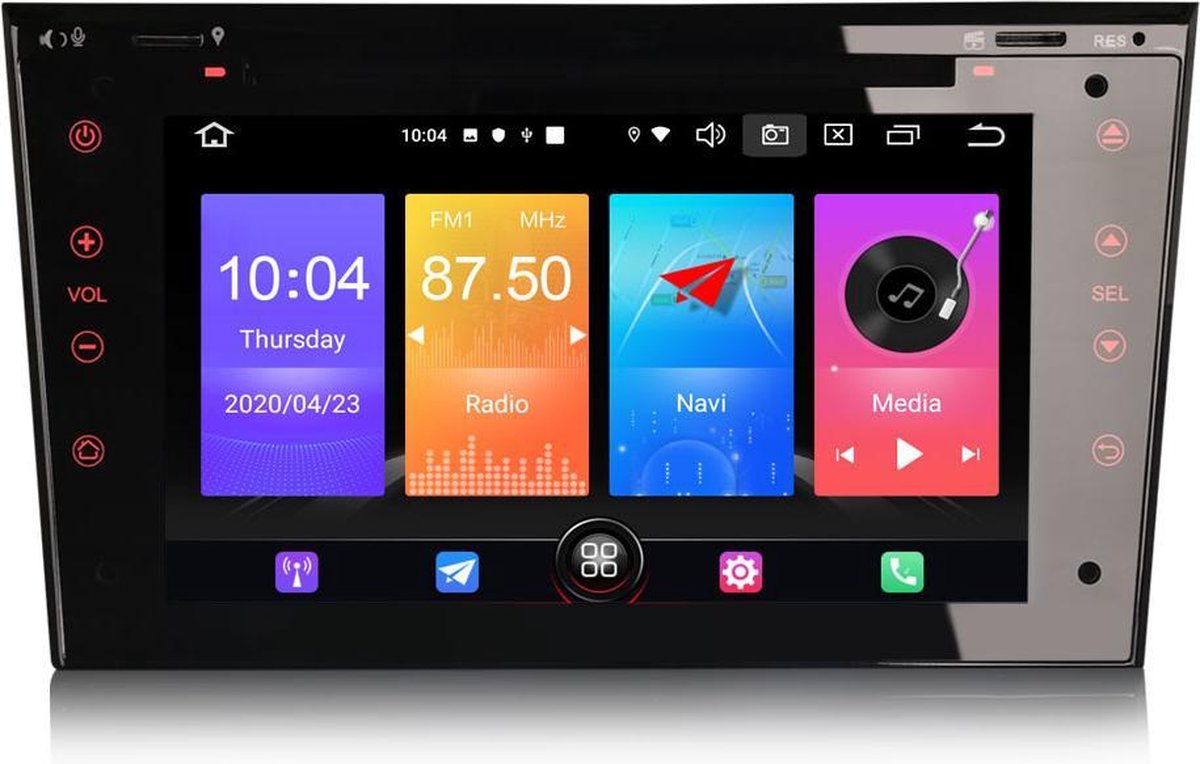 Opel Astra H - Corsa C D | Autoradio | Navigatie | Android 10