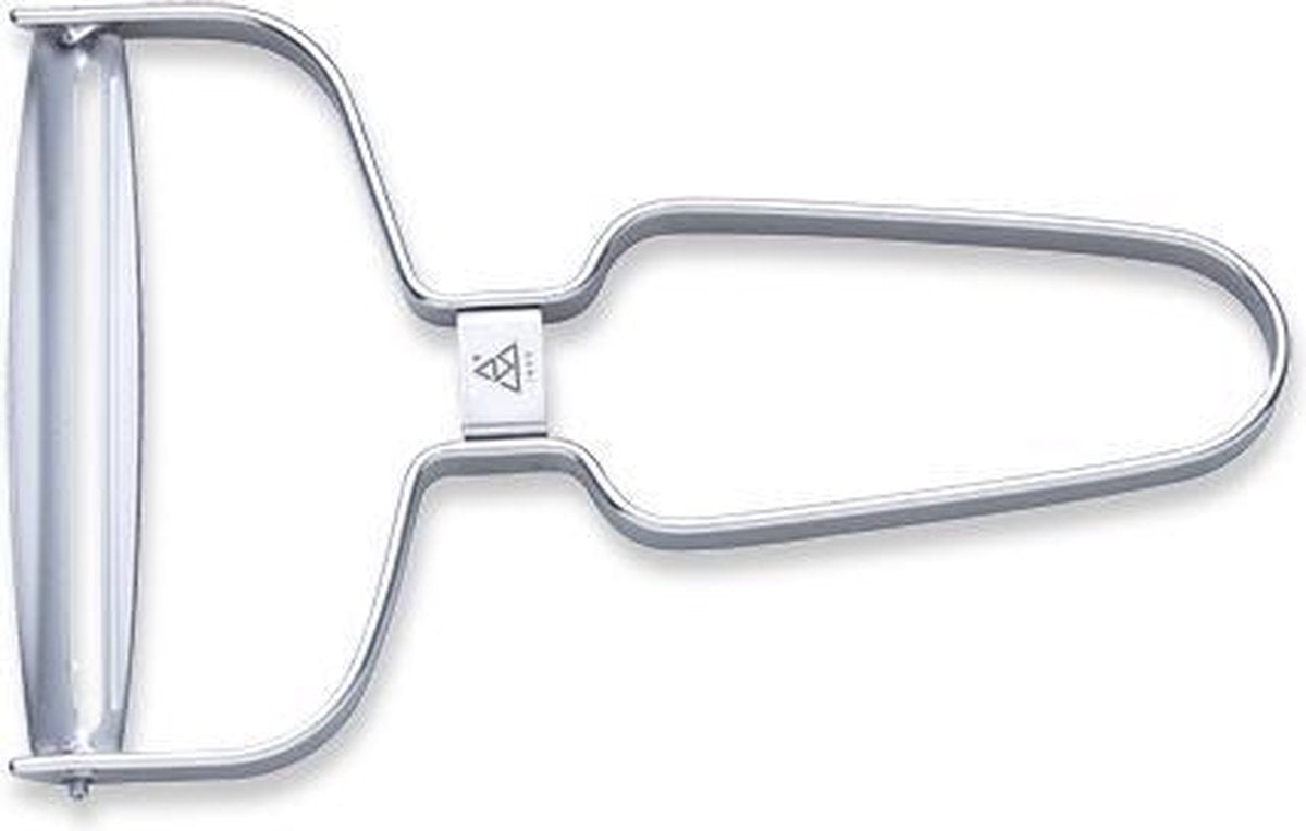 Triangle Dunschiller extra groot van roestvrij staal breedte 90 mm 50 Preparation RVS 15 cmDunschiller extra groot van roestvrij staal breedte 90 mm 50 Preparation RVS 15 cm