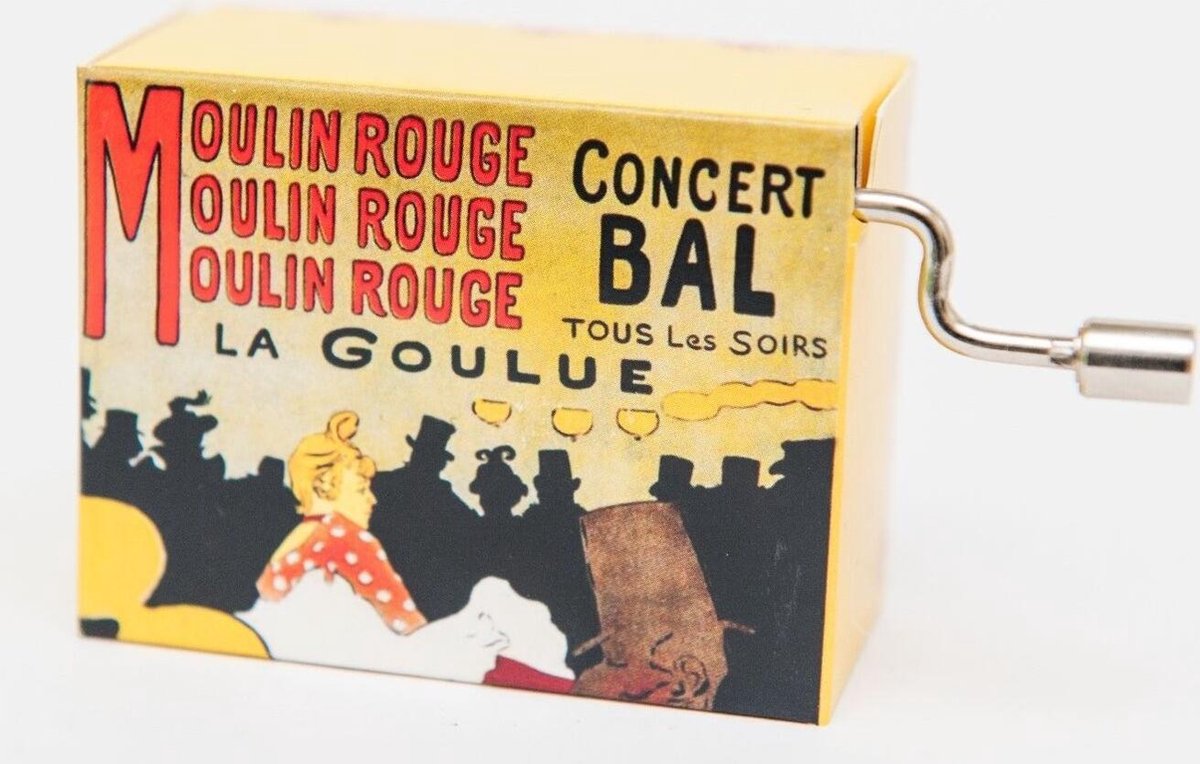 Muziekdoosje Moulin Rouge
