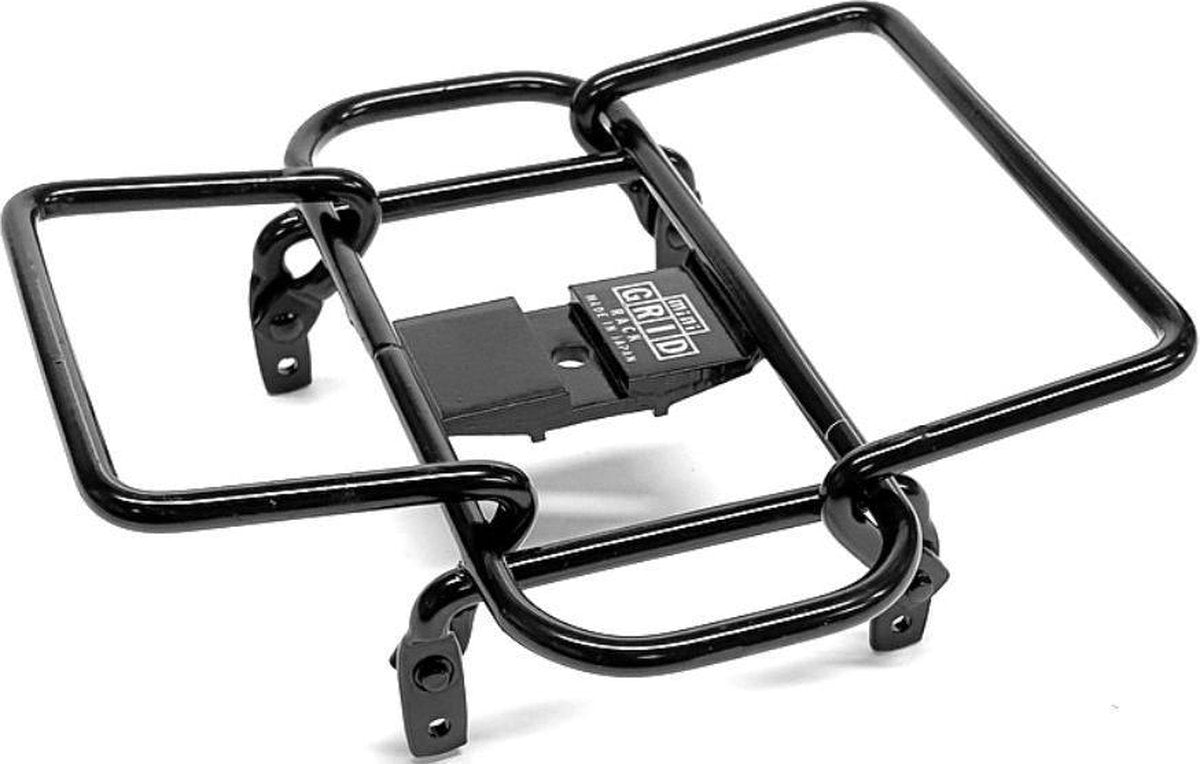 Minoura Bagagerek Mini Grid Stuur 14 X 14 Cm Staal Zwart