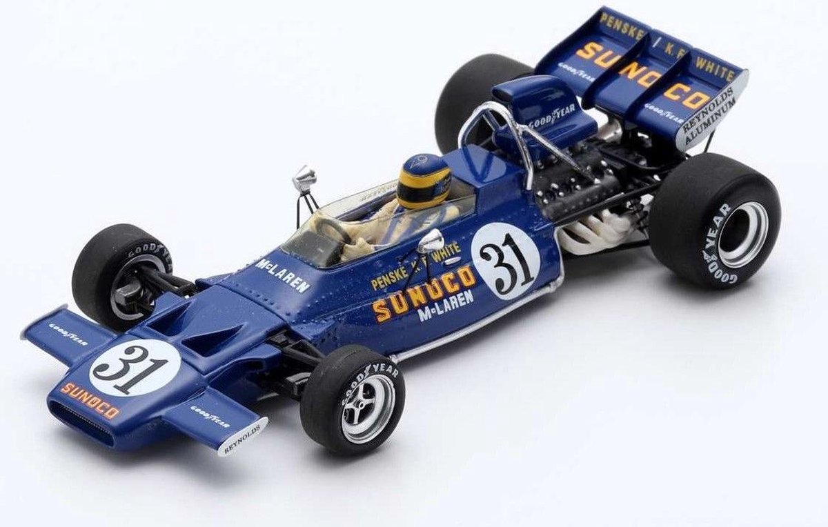 McLaren M19A #31 D. Hobbs USA GP 1971