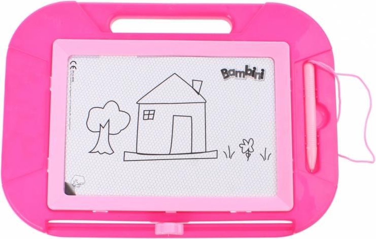 Magnetische tekenbord Roze 32 x 21 cm