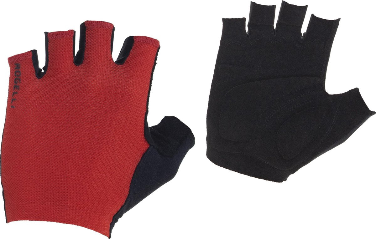 Rogelli Wielerhandschoen Pure - Rood - Maat 2XL