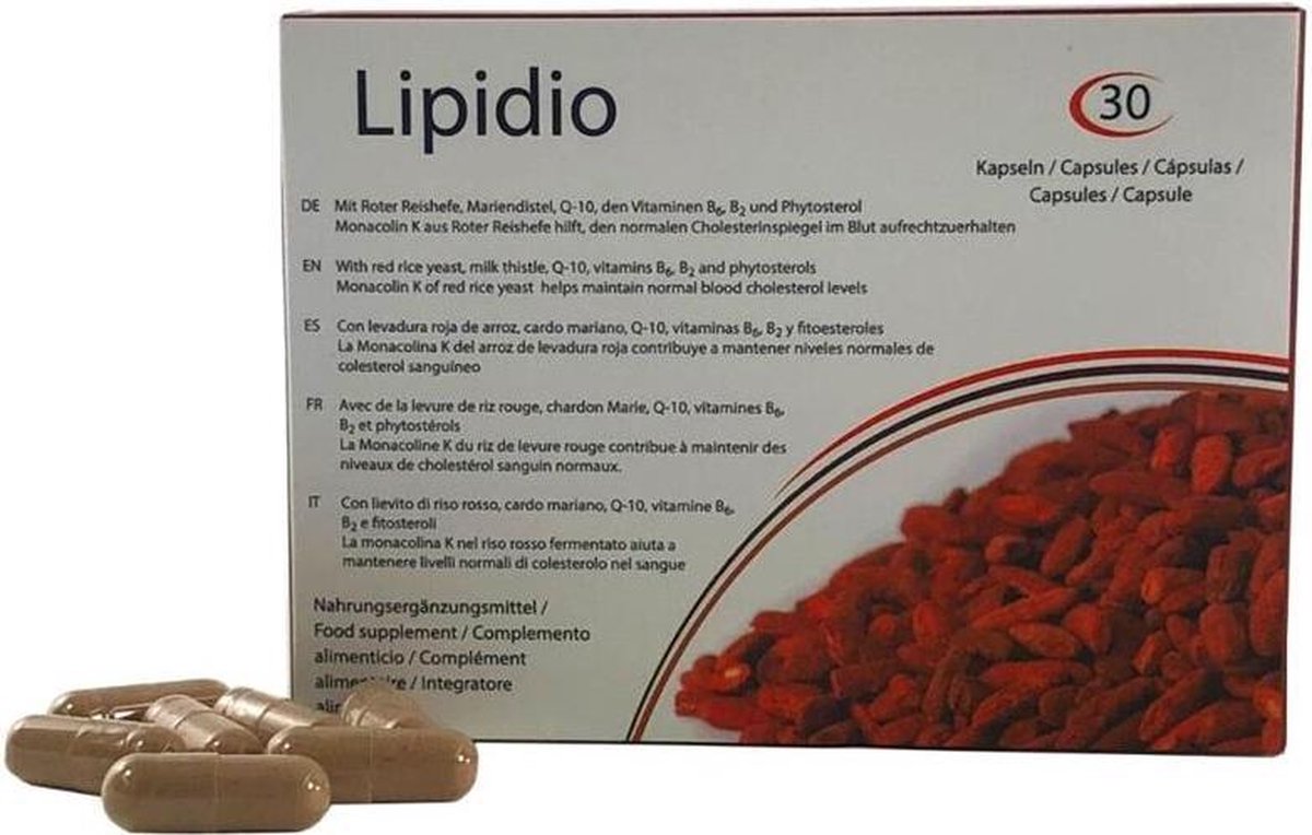 LIPIDIO FOOD SUPLEMENT ELIMINATION OF FAT AND CHOLESTEROL 30