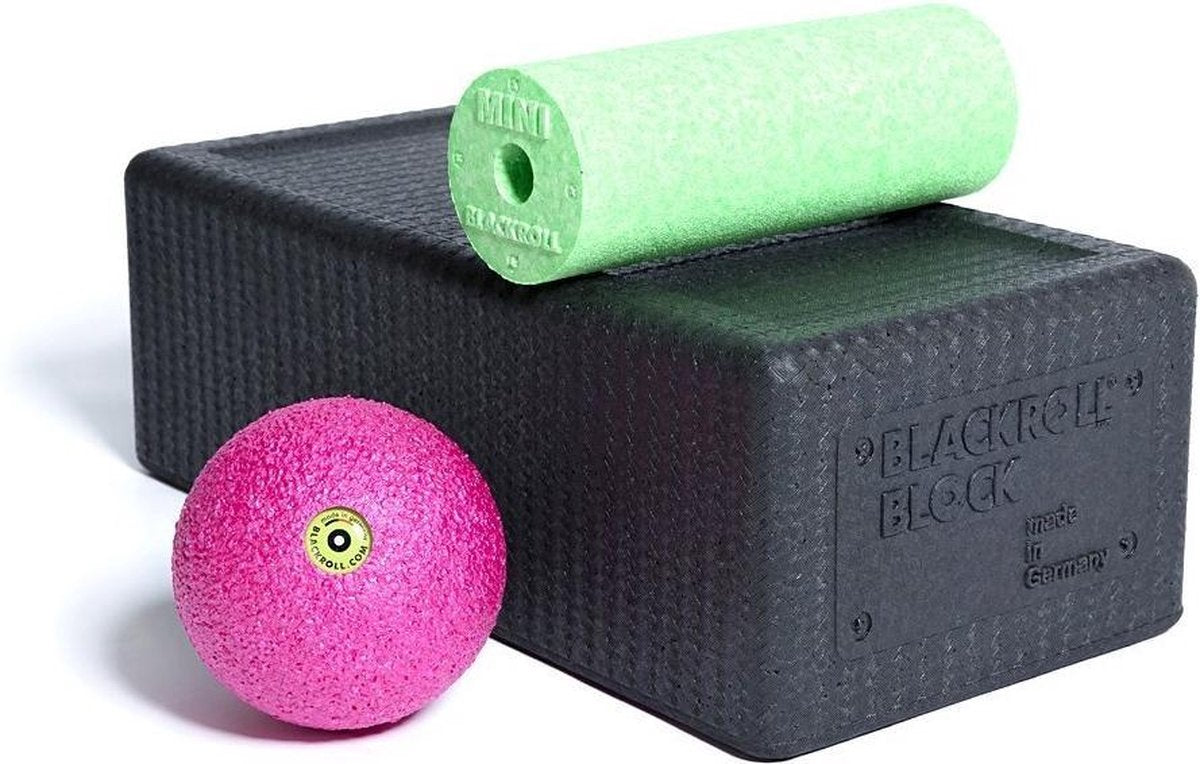 Blackroll Block Set Zwart