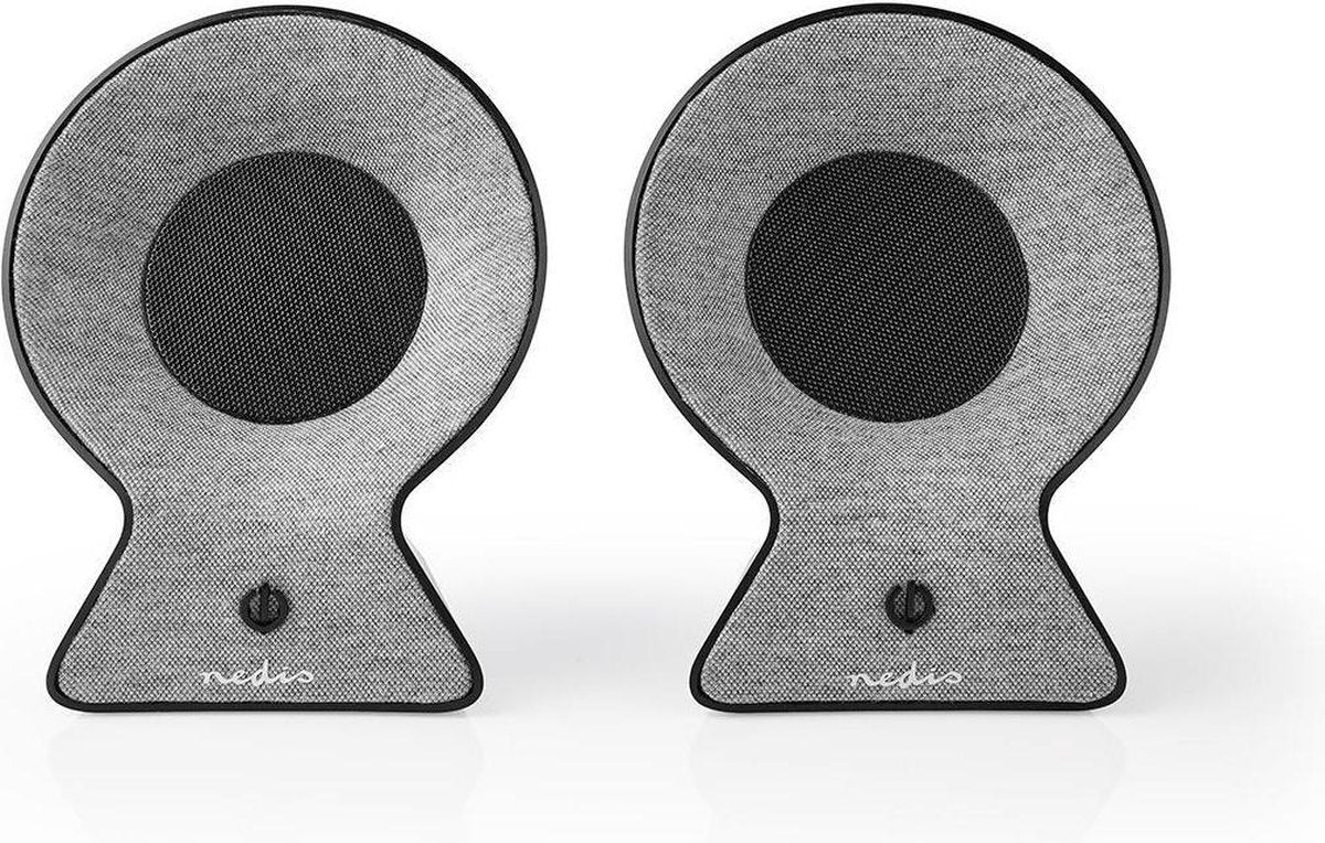 Bluetooth®-Speaker | Batterij speelduur: Tot 4 Uur | Tafelmodel | 30 W | Stereo | Koppelbaar | Zwart/Grijs