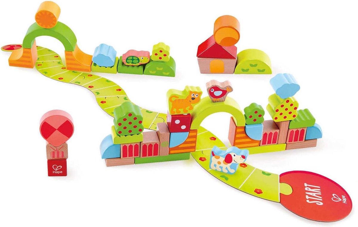 Hape Toys Sunny Valley Play Blocks