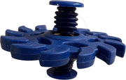 Spinning Jump Spinners Fidget | Spin Flip Spinners | Bouncing Spinner - Blauw