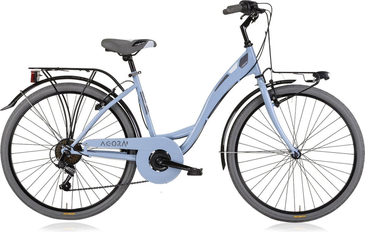 Mbm Agora - Fiets - Vrouwen - Lichtblauw - 43 cm