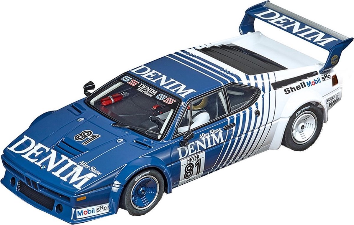 Carrera Auto Bmw M1 Procar Denim No.81 Jongens Staal Blauw/wit