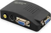 Garpex® Composiet RCA en S-VHS naar VGA Video Converter