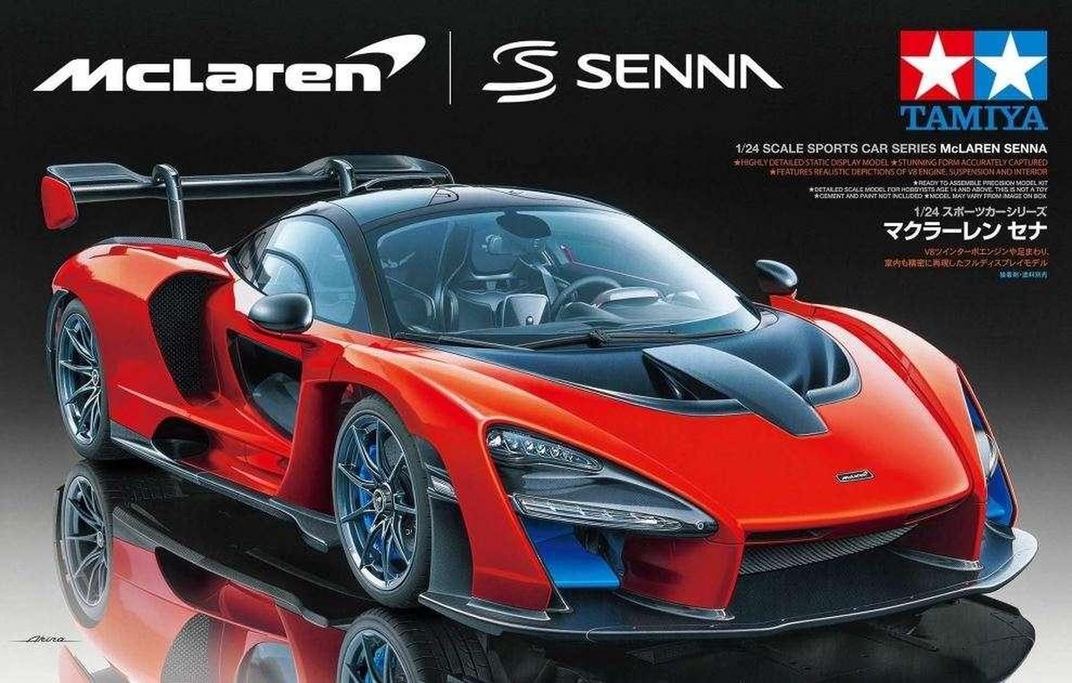 Tamiya 300024355 McLaren Senna Auto (bouwpakket) 1:24