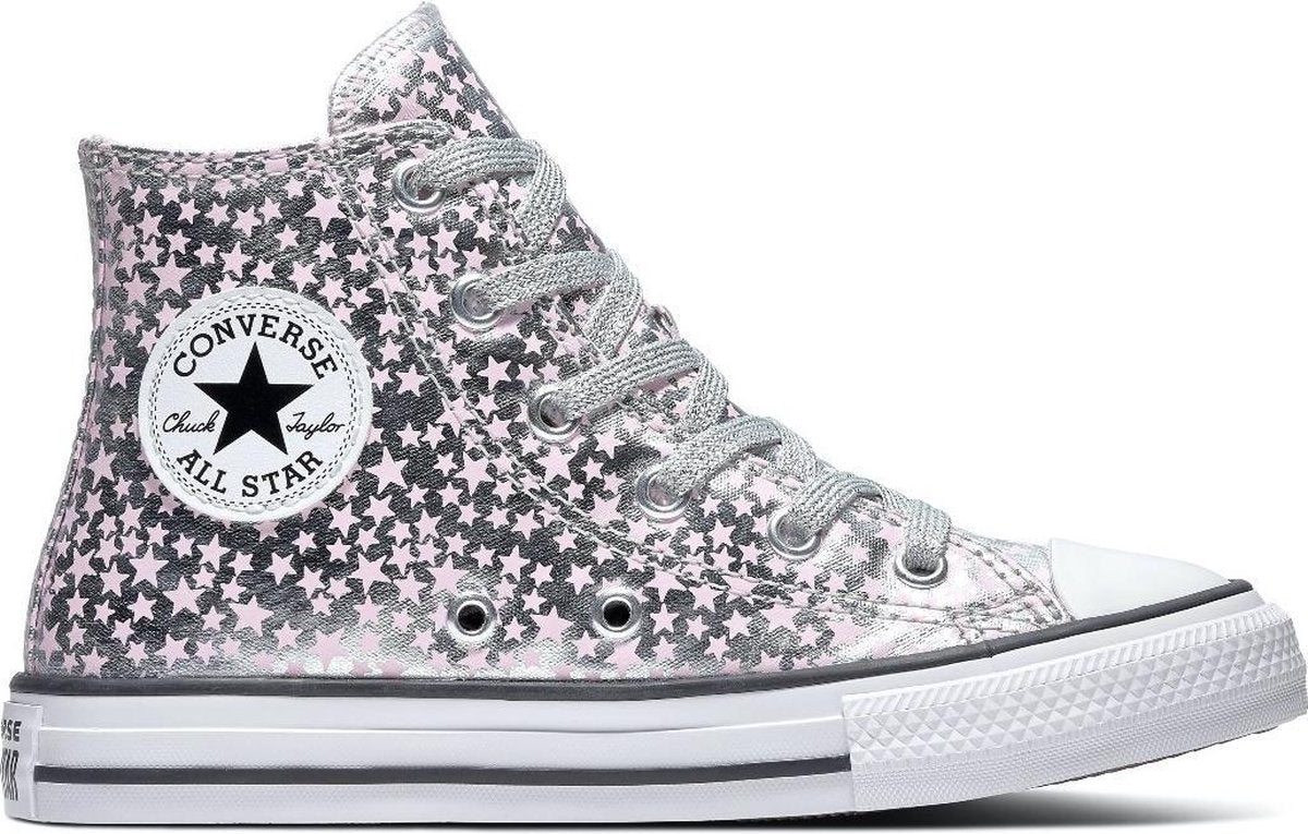 Converse All Stars Chuck Taylor 669249C Zilver / Roze-35