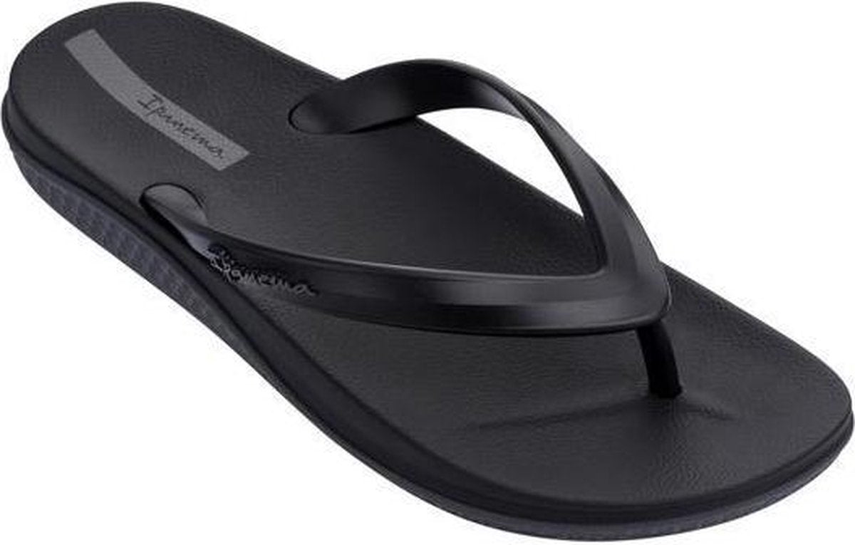 Ipanema Anatomic Lapa Heren Slippers - Black/Dark Grey - Maat 44