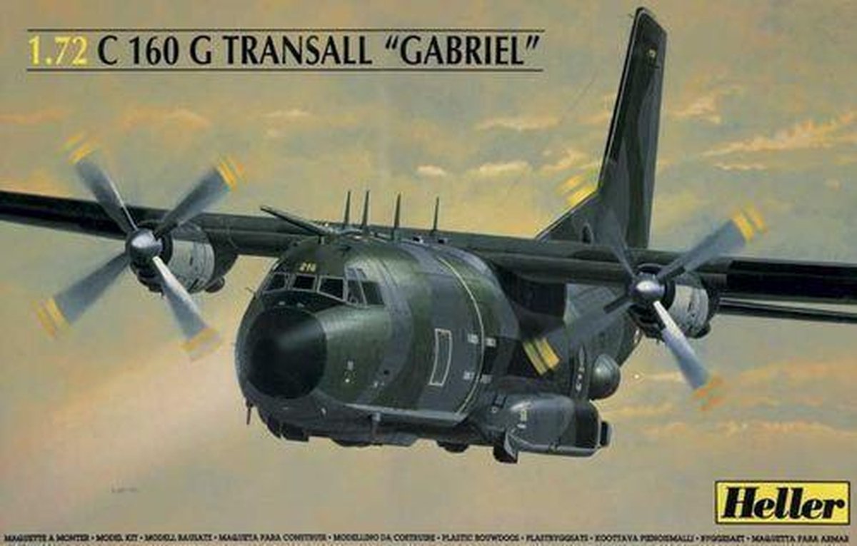 1:72 Heller 80387 Transall C160 G "Gabriel" Plastic kit