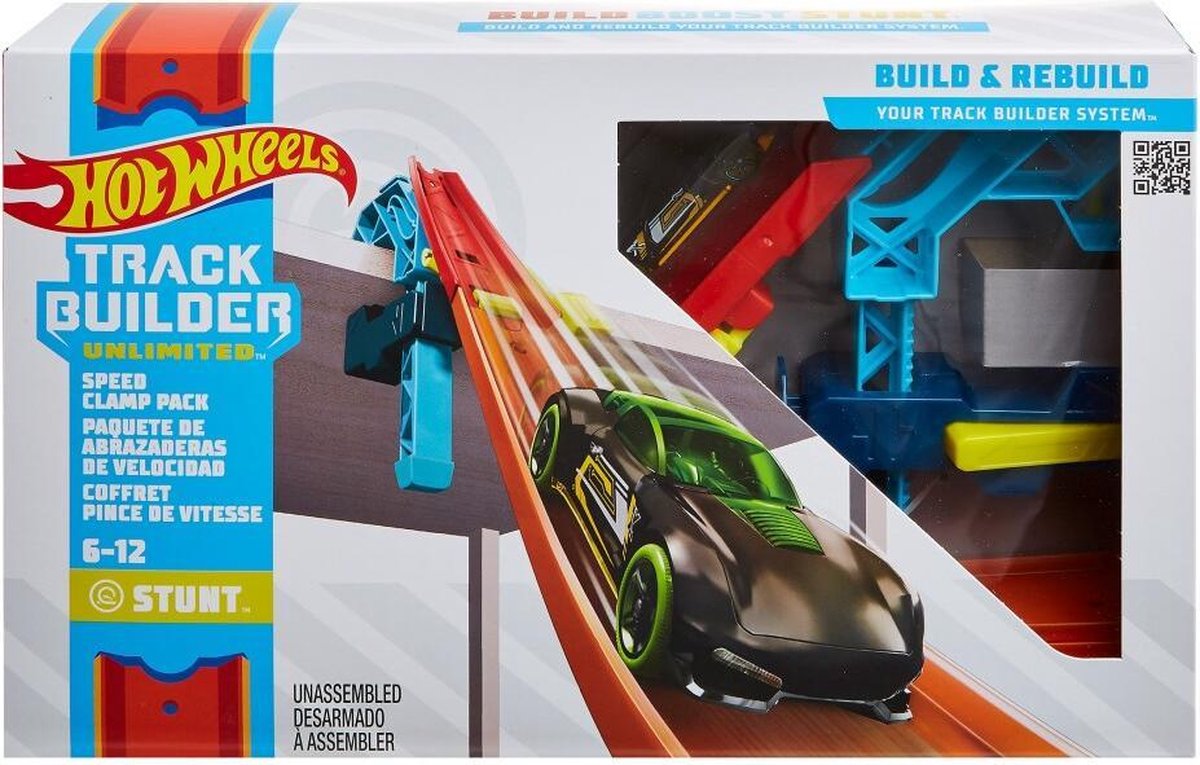 Hot Wheels Track Builder  Snelle afdalingset