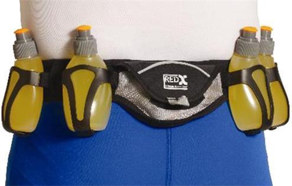 Red-x Bidon Riem Pro 2.0 Voor 4 Bidons Zwart