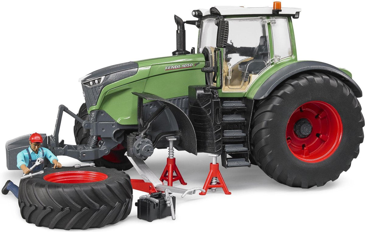 Fendt 1050 Vario met garage accessoires Bruder