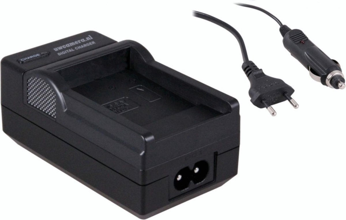 Oplader voor Panasonic DMW-BCH7E / BCH7E Camera Accu / Acculader / Thuislader + Autolader