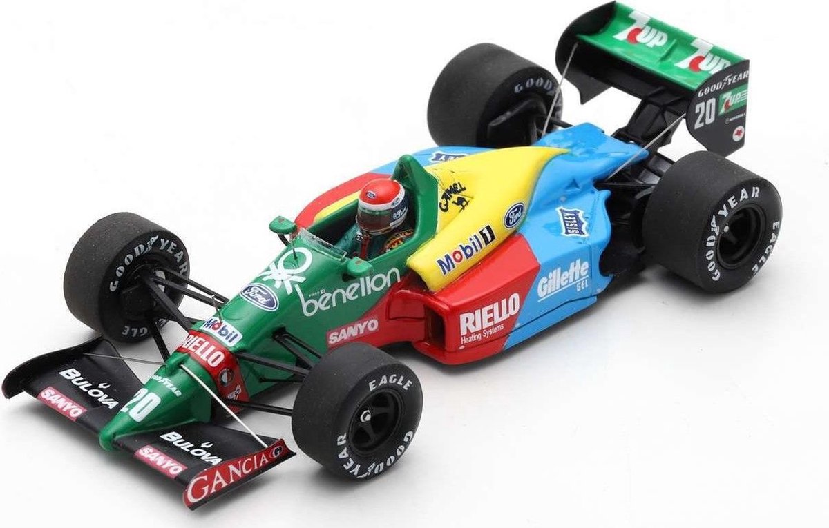 Benetton B188 #20 E. Pirro French GP 1989