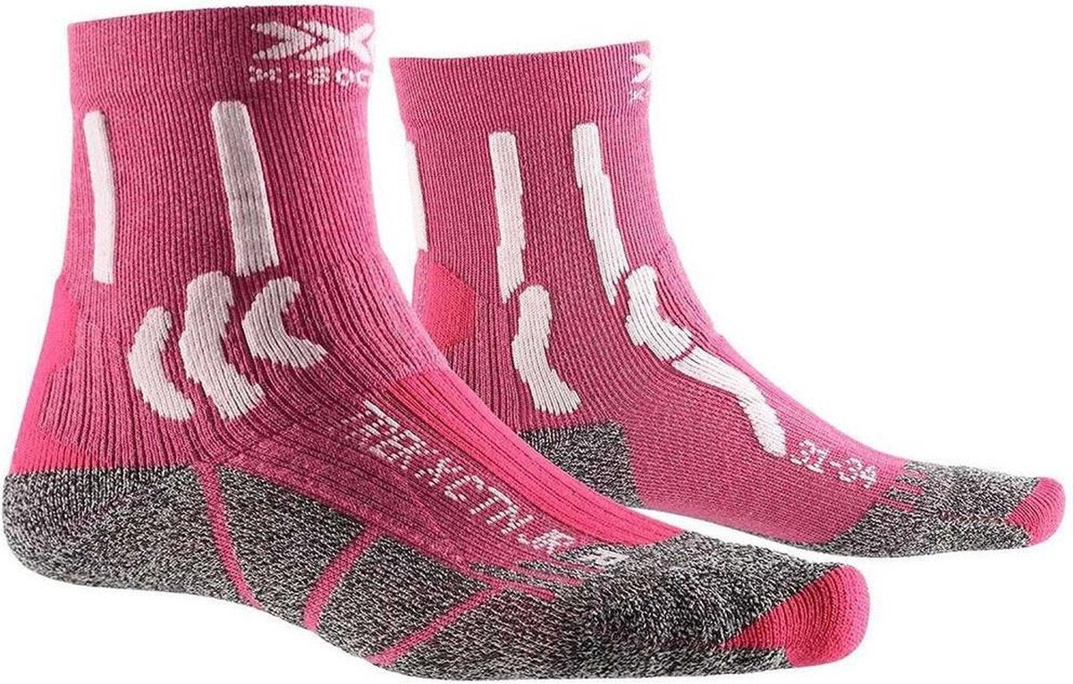 X-socks Wandelsokken Trex X Junior Katoen Roze Maat 35/38