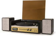 Crosley Coda Retro Bluetooth Platenspeler – Met Externe Luidsprekers – Zwart