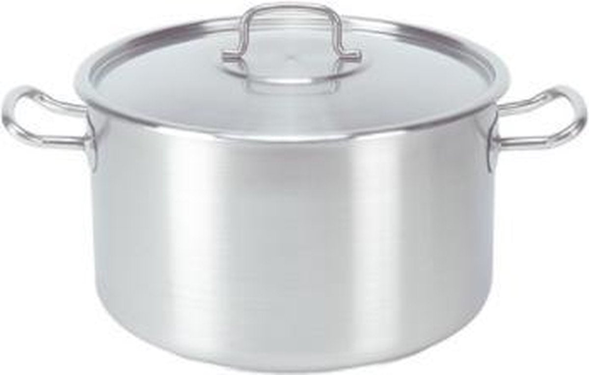 Pujadas Kookpan middel 152 ltr roestvrijstaal