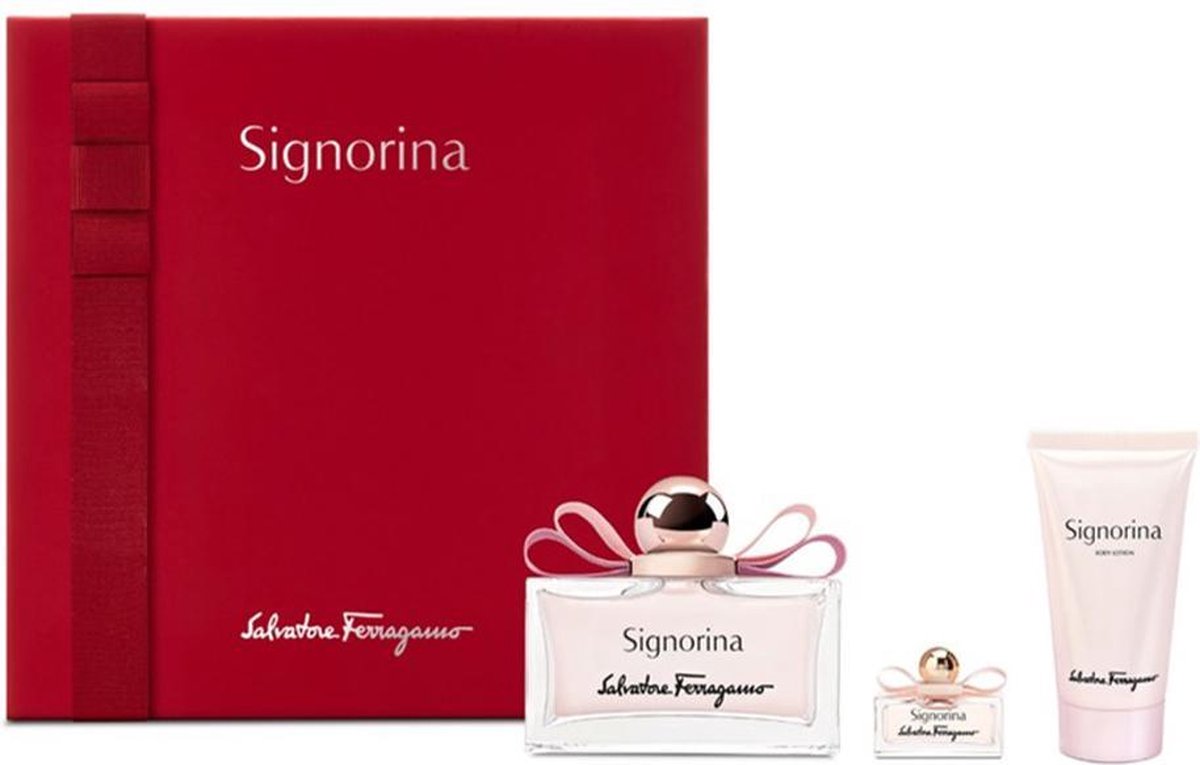 SIGNORINA LOTE 3 pz | parfum voor dames aanbieding | parfum femme | geurtjes vrouwen | geur | parfum voor heren | parfum heren | parfum mannen