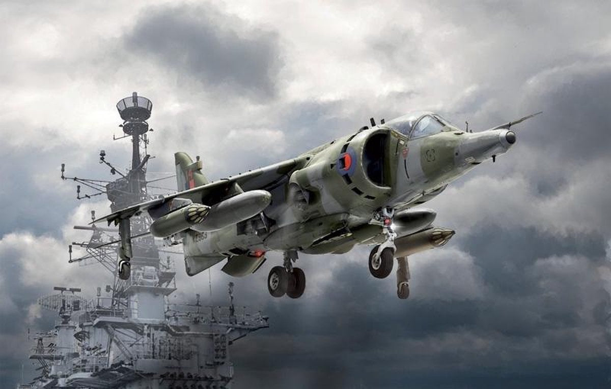 Italeri - Harrier Gr.3 Falkland 1:72 (Ita1401s)