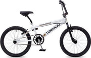 Tornado 20 inch freestyle bmx fiets wit