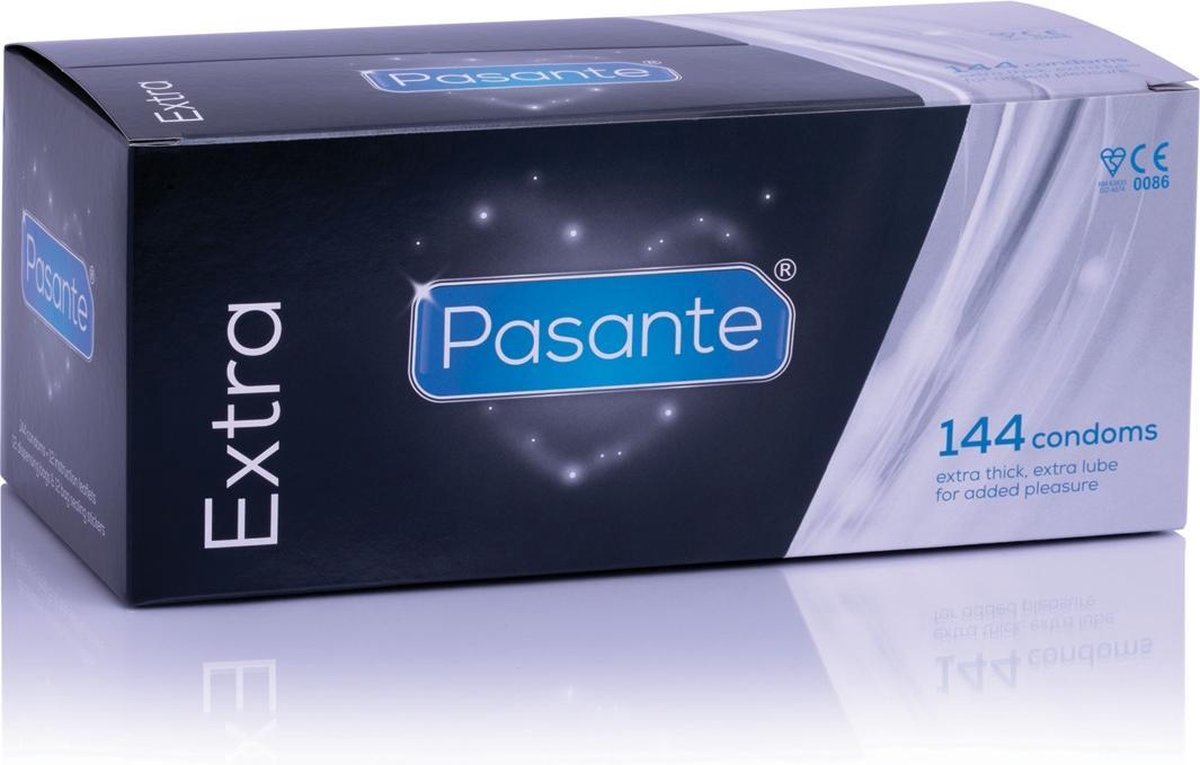 Pasante Extra Safe - 144 stuks - Condooms