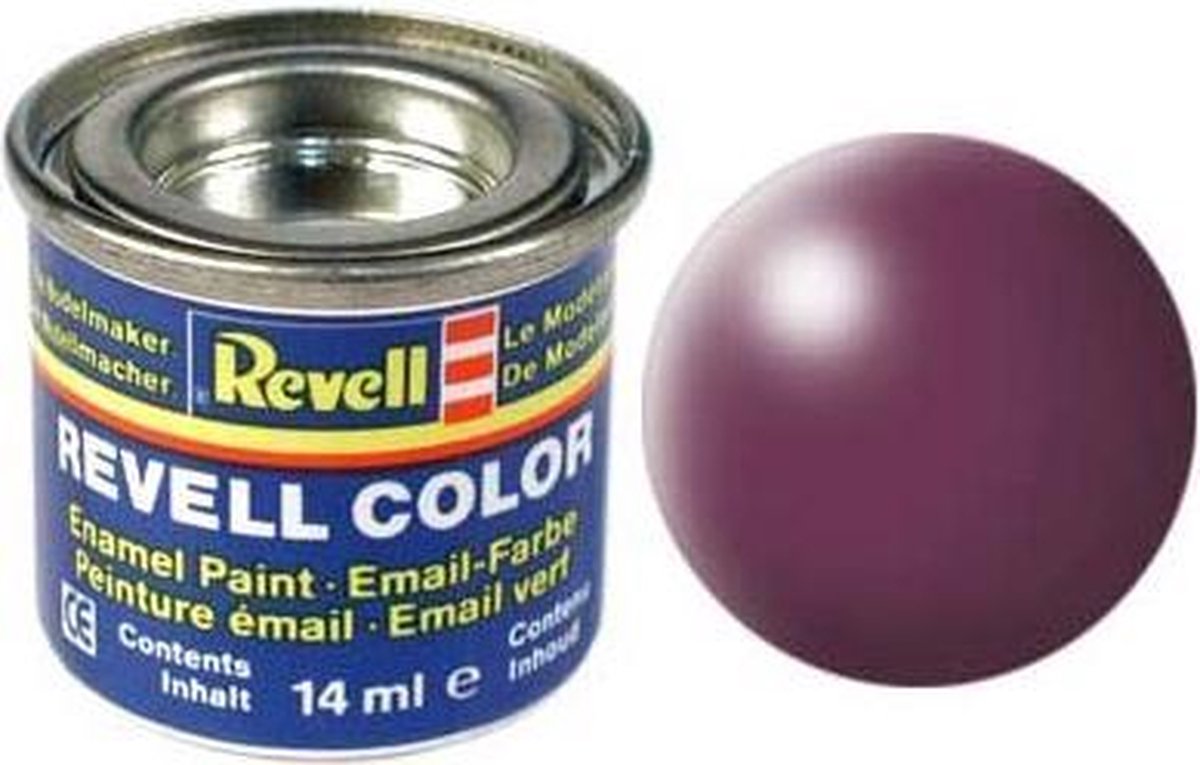 Revell #331 Purple Red - Satin - RAL3004 - Enamel - 14ml Verf potje