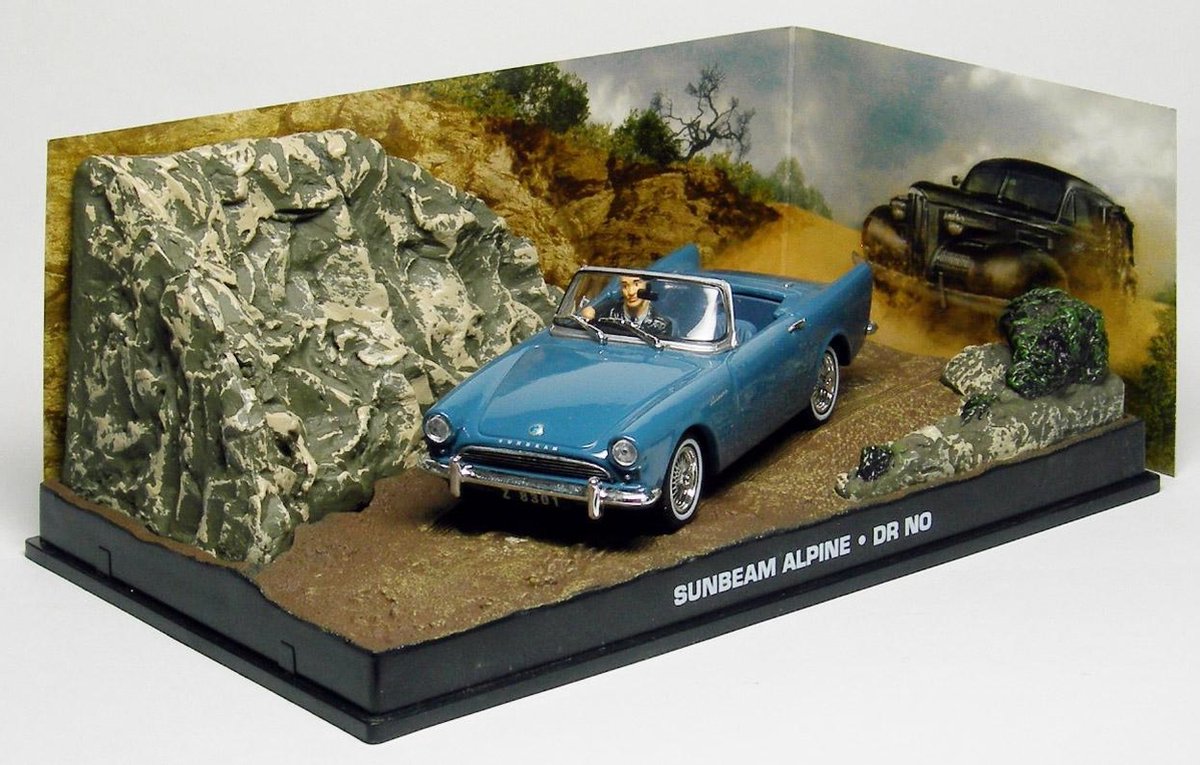 Sunbeam Alpine James Bond 007: dr. No  1:43