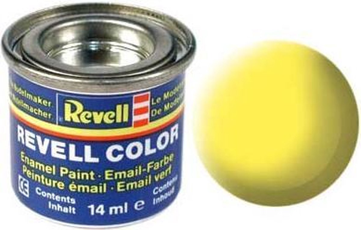 Revell #15 Yellow - Matt - RAL1017 - Enamel - 14ml Verf potje