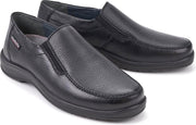 Mobils by Mephisto EWALD Heren Instapper - Extra Breed - Zwart - Maat 43.5