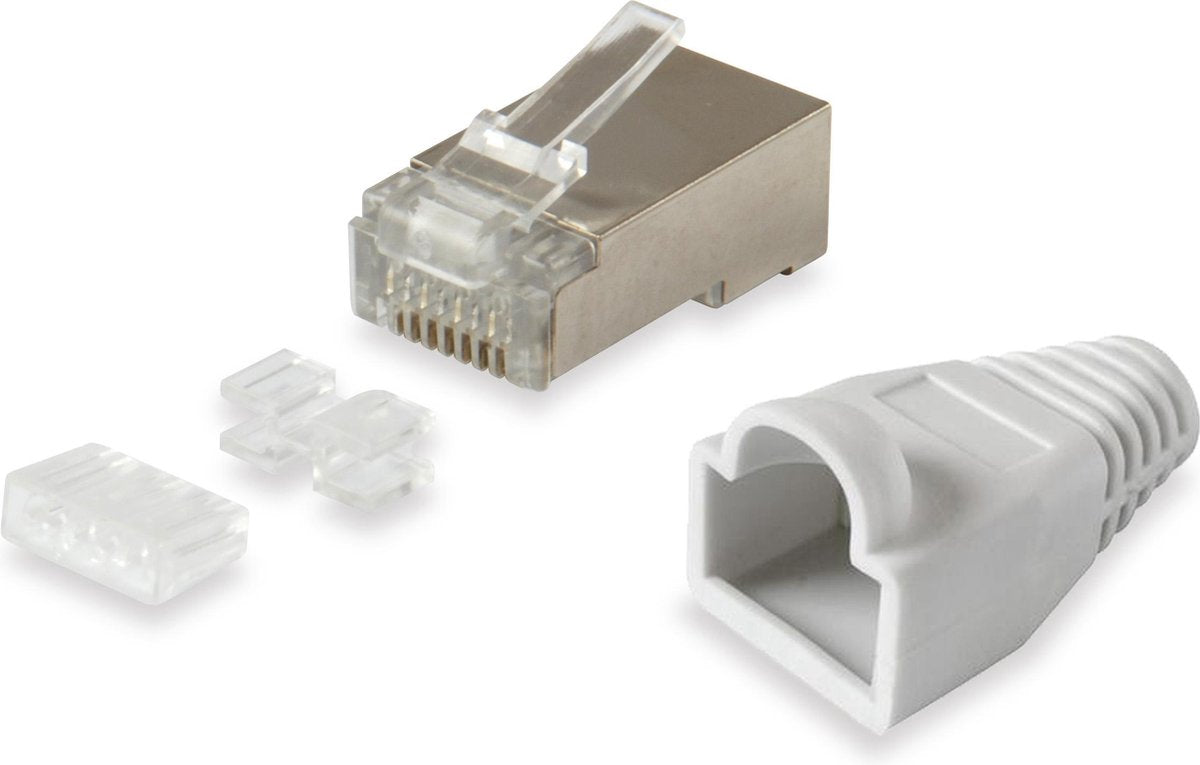 Equip 121181 kabel-connector RJ45 Zilver
