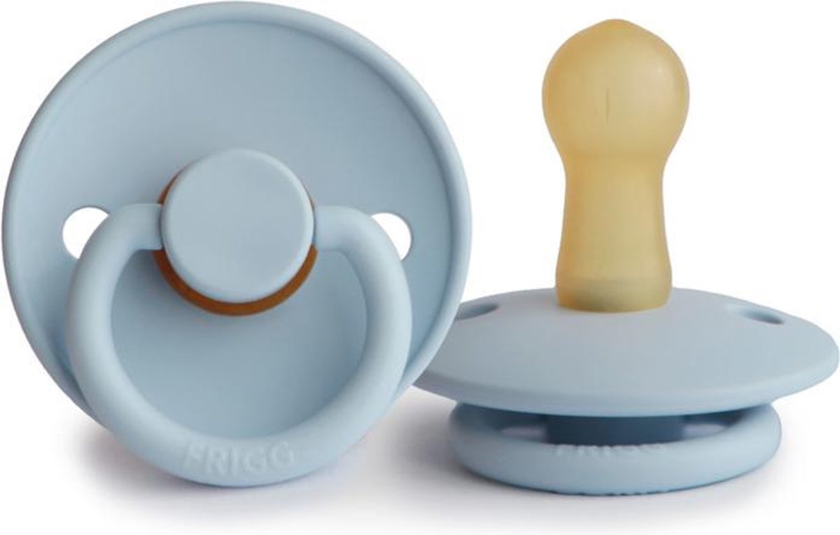 FRIGG-speen Colour Baby Blue maat 2 6-18 maanden