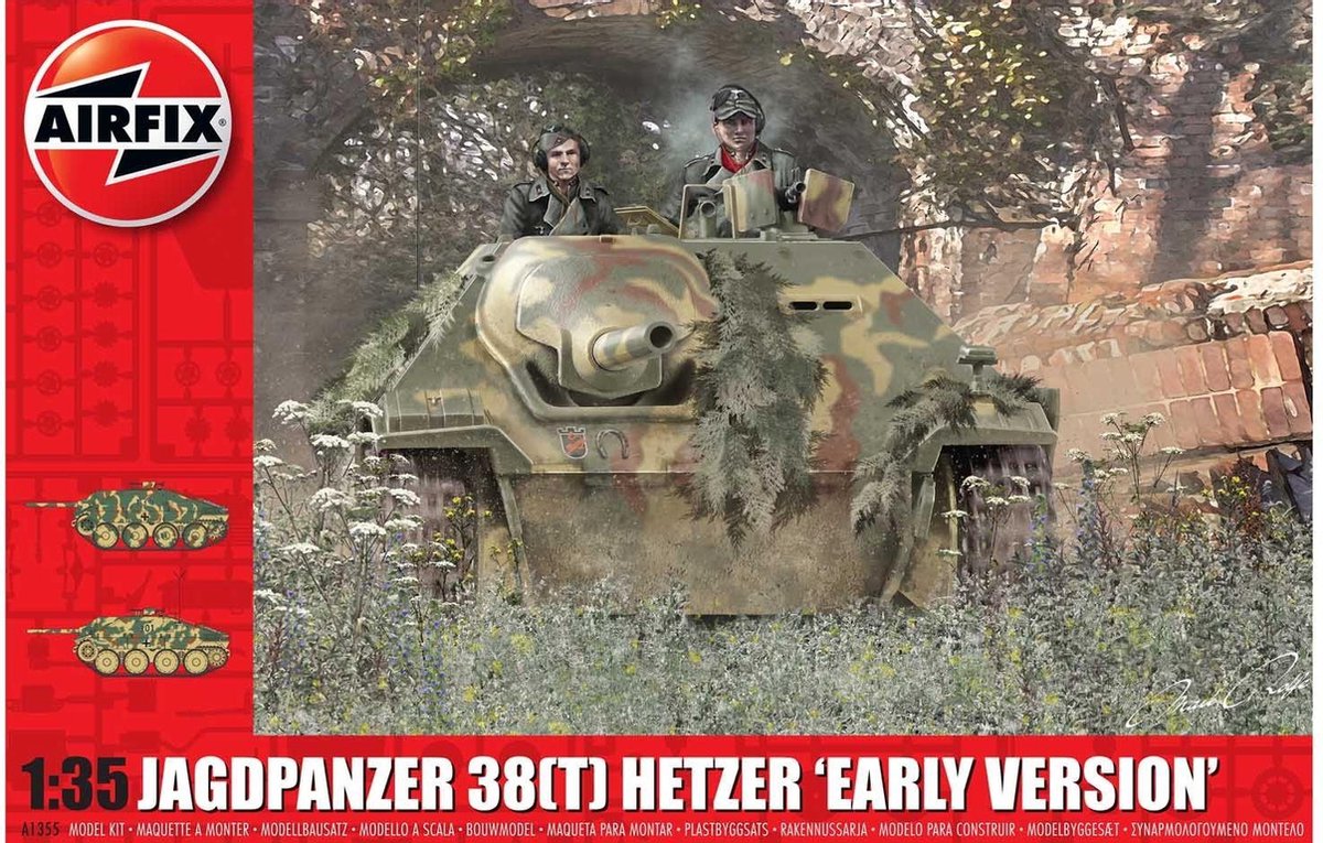 Airfix - Jagdpanzer 38 Tonne Hetzer Early Version (9/19) *