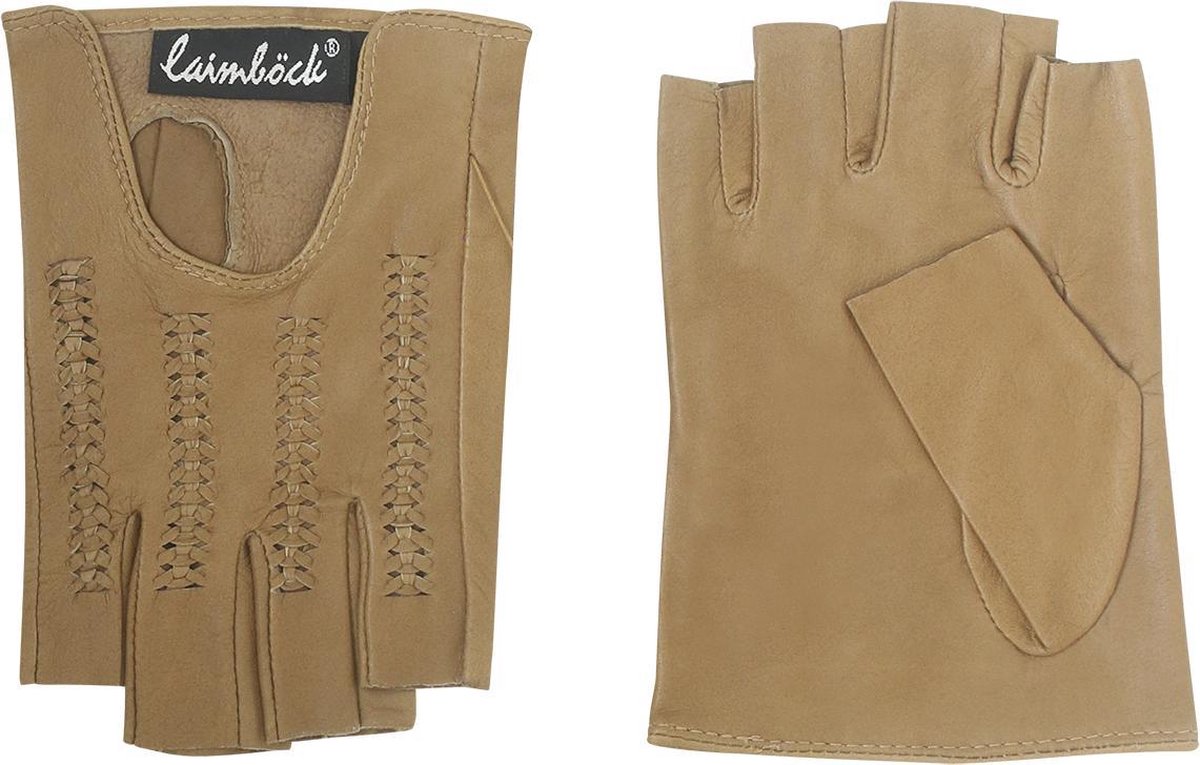 Leren handschoenen dames model Saltillo Color: Camel