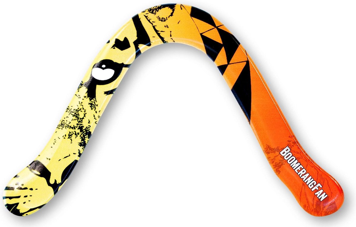 Boemerang TIGER Rechts 27cm.15gr.cirk.10m. :: Boomerang Fan