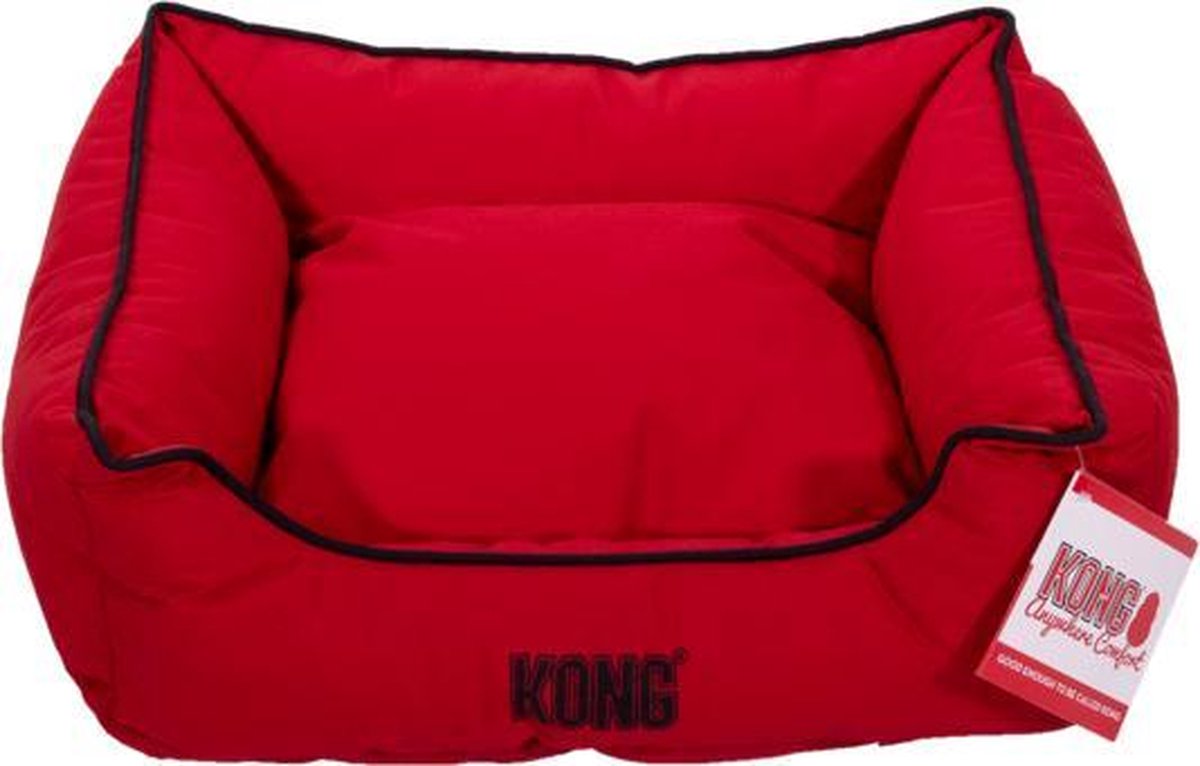 Kong - Lounger hondenkussen - 55 x 51 cm - S - Hondenbed kussen voor honden