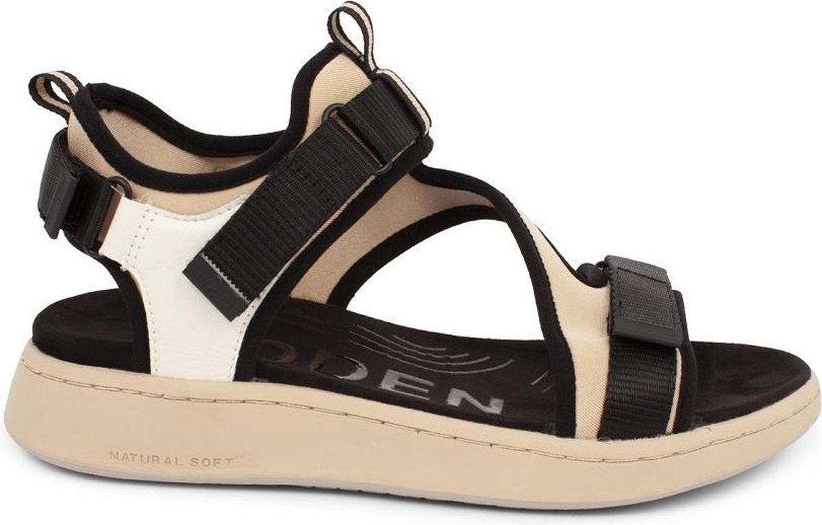 Woden Emilie Sandalen - Dames - Beige - Maat 38