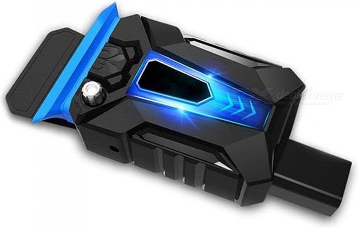 LOUZIR Laptopkoeler - Laptopcooler - Laptopkoelers - Draagbaar - laptop koeling - USB aansluiting - Vacuum cooler
