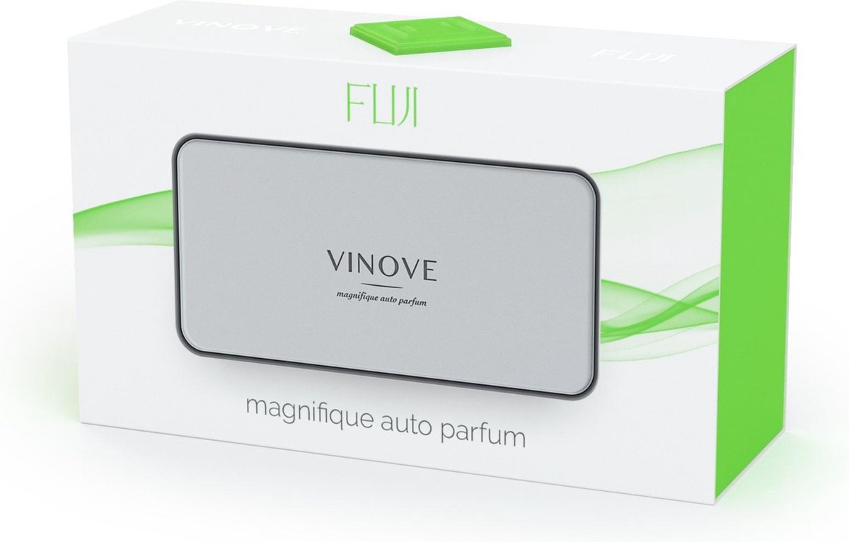 Vinove Family Autoparfum Fuji - Auto Luchtverfrisser - Luchtrooster Bevestiging