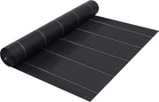 Medina Worteldoek 2x150 m PP zwart